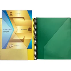 Better Office 24-Pocket Poly Project Folder, Multicolor (36900) Hot