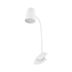 Bostitch Office 7.48" LED Adjustable Clamp Desk Lamp, White (LED2103)