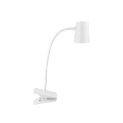 Bostitch Office 7.48" LED Adjustable Clamp Desk Lamp, White (LED2103)