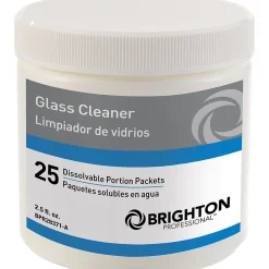 Brighton Professionalâ„¢ Dissolvable Portion Packets - Glass Cleaner, 25/Pk (BPR28371-B)