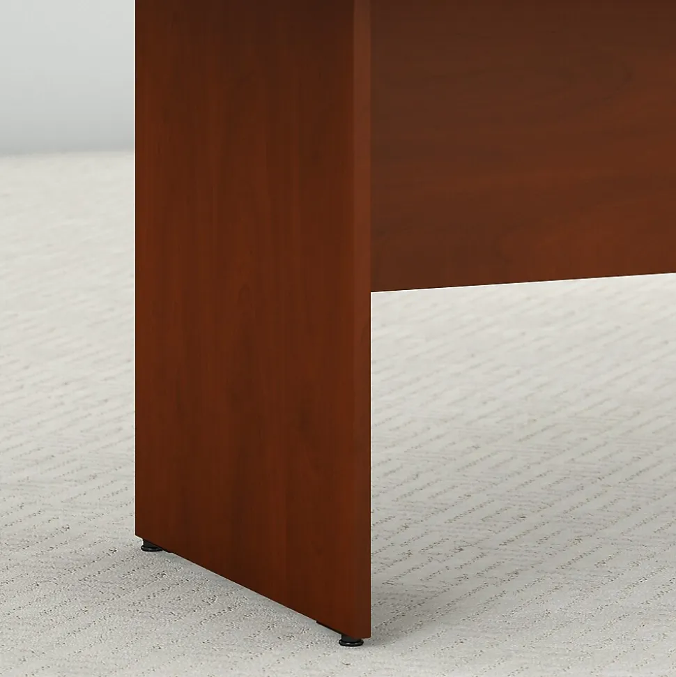 Bush Business Furniture 96" Boat Shaped Conference Table, Hansen Cherry (99TB9642HCK)