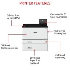 Canon imageCLASS LBP674Cdw Wireless Color Laser Printer (5456C006)