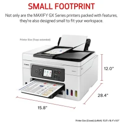 Canon MegaTank MAXIFY GX4020 Wireless Color All-in-One Inkjet Printer (5779C002)