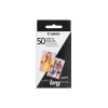 Canon ZINK Uncoated Photo Paper, 2" x 3", 10 Sheets/Pack, 5 Packs/Carton (3215C001)