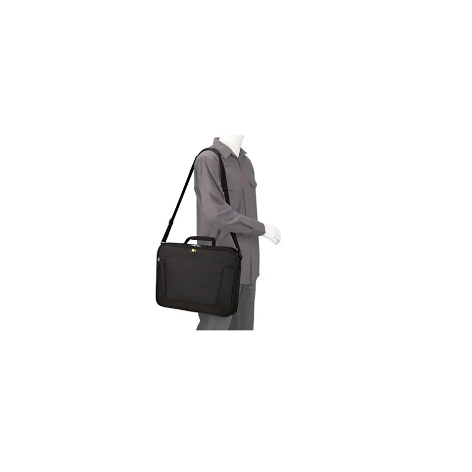 Case Logic 17.3" Polyester Laptop Bag, Black (12651729) Best