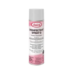 Claire Spray Q Disinfectant Can, Country Fresh, 17 Oz. 12/Carton (CL1001)