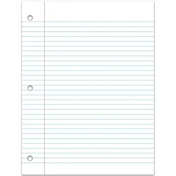 C-Line College Ruled Filler Paper, 8