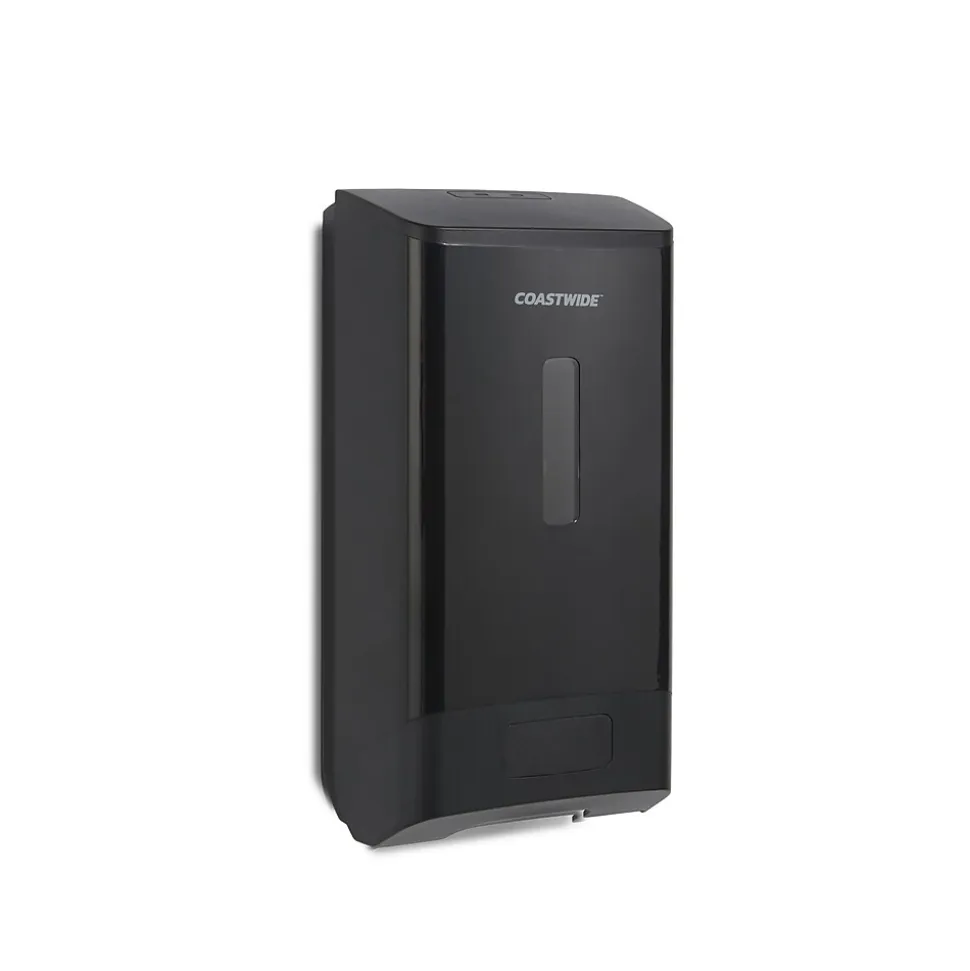 Coastwide Professional™ J-Series Automatic Wall Mounted Hand Soap Dispenser, Black (CWJAS-B-CC)