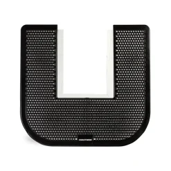 Coastwide Professional™ Toilet Floor Mat, 17.5" x 20.5", Black, 6/Carton (CW24768)