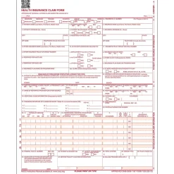 ComplyRight CMS-1500 Health Insurance Claim Form, 250/Box (CMS12LC250)