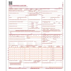 ComplyRight CMS-1500 Health Insurance Claim Forms (02/12), 8-1/2" x 11", Box of 1,000 (CMS12LC1)