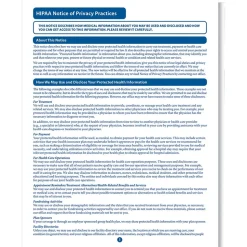 ComplyRight Notice of Privacy Practice, 100/Pack (A1349)