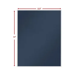 ComplyRight Tax Presentation Report Cover, Navy Blue, 50/Pack (PNR22) Online