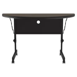 Correll Folding Table, 48" x 24", Walnut (FT2448TFHR-01)