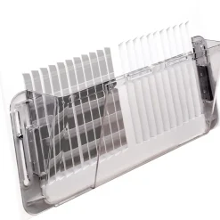 Deflecto® Air Deflector For Wall Register, Clear