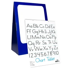 Deluxe Spiral-Bound Flip Chart Stand with 1/2" Ruled Chart Tablet (30503)