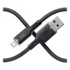 360 Electrical Fluid Lightning to USB-A Charging Cable, 5 ft., Granite (3E0794-GRG8NA)