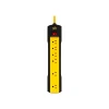 360 Electrical 6-Outlet Surge Protector, 8', Black/Yellow (36003-4ES-C1)
