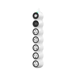 360 Electrical PowerCurve2.4 Five Outlets plus USB Surge Protector, 6 Ft. Cord, 1080 Joules (360571-5CA4ES-C1)