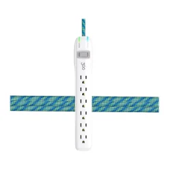 360 Electrical Suite Braided 3' Cable, Mint Julep (360313-MJ)