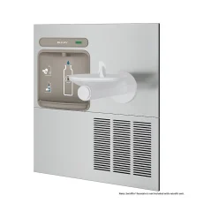 Elkay EZH2O Bottle Filling Station for SwirlFlo Fountain, Stainless Steel (EZWS-ERPB8-RF)