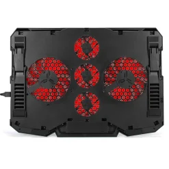 ENHANCE Cryogen ENGXC20100RDWS Laptop Cooling Stand, USB Connectivity, Red