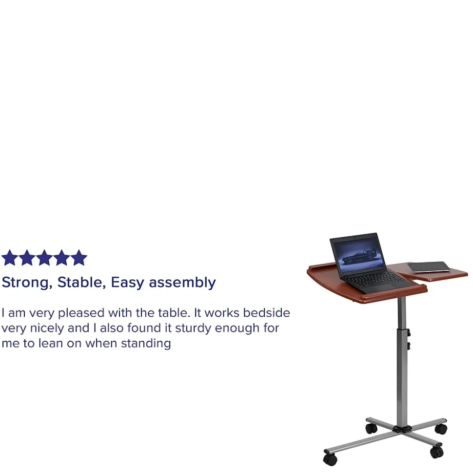 Flash Furniture 29" Laminate Laptop Desks Cherry (NANJN2762)