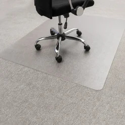 Floortex Evolutionmat Carpet Chair Mat, 48" x 79", Designed for Standard-Pile Carpet, Clear Enhanced Polymer (ECO114879EP)