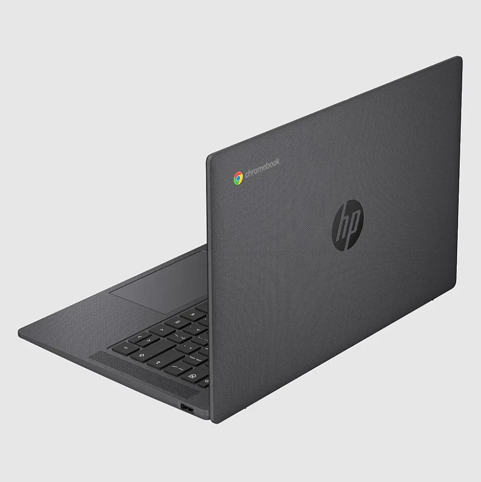 HP 14" Chromebook, Intel Processor N100, 4GB RAM, 64GB SSD, + 8.5 Hours Battery, Google Chrome