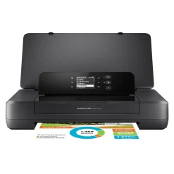 HP OfficeJet 200 Portable Wireless Color Inkjet Printer, Single-Function, Print (CZ993A#B1H)