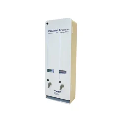 Impact J6-RC Enamel Feminine Dual Dispenser, White, Each (25191000)