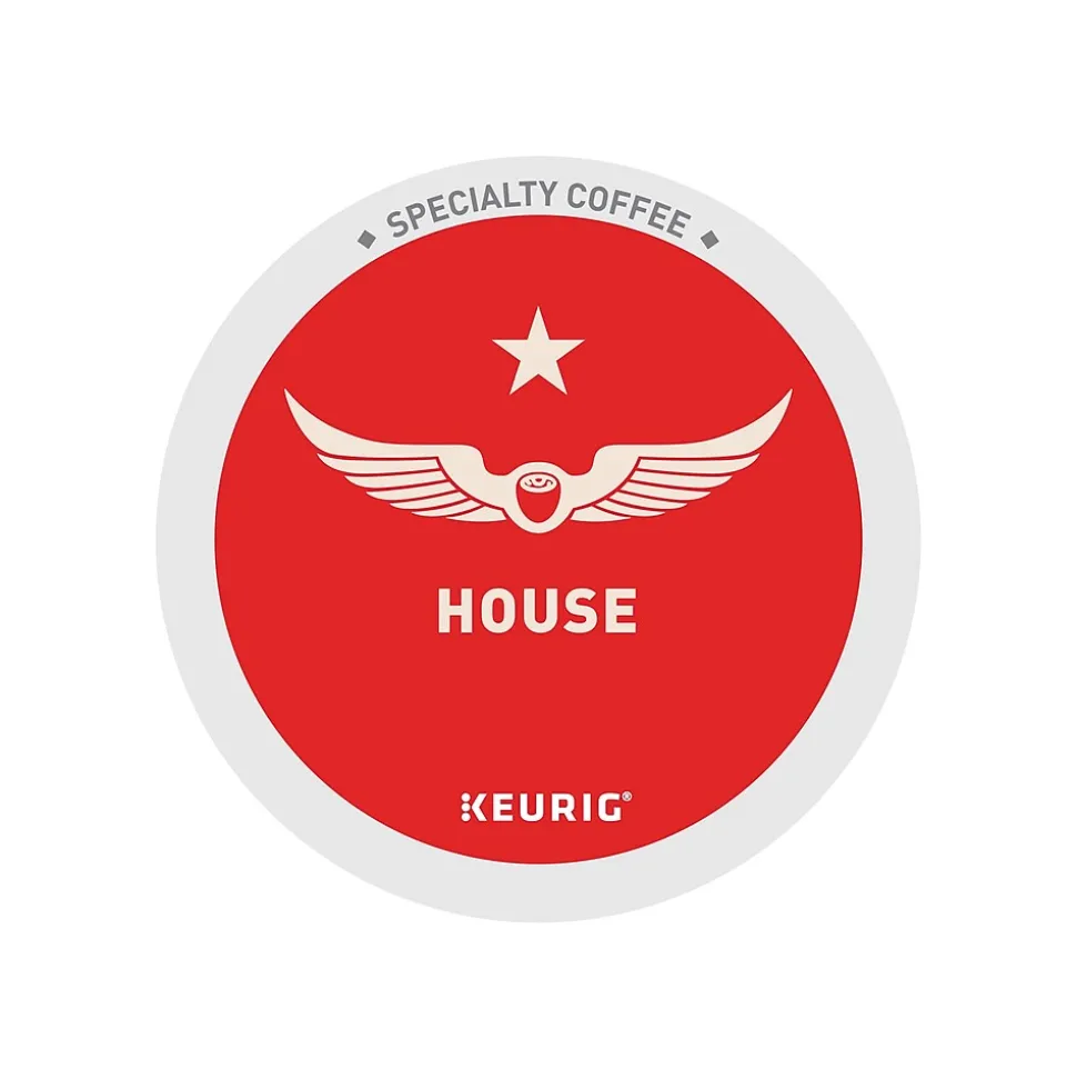 Intelligentsia Organic El Gallo Coffee, Keurig K-Cup Pod, Light Roast, 20/Box, 4 Boxes/Carton (5000371867CT)