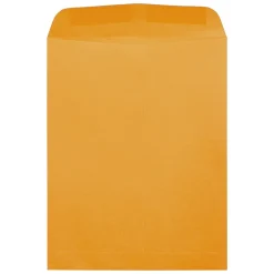JAM Paper #15 1/2 Catalog Envelope, 12" x 15 1/2", Brown Kraft, 100/Pack (900493255)