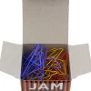 JAM Paper ® Colorful Butterfly Paper Clips, Assorted Colors Paperclips, 15/Pack (2210016349) Best
