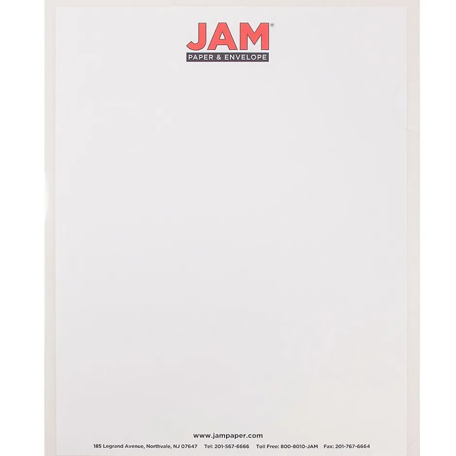 JAM Paper ® Heavyweight Plastic Sleeves, 9" x 12", Clear, 12/Pack (2226316988) Online