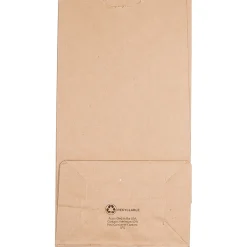 JAM Paper Kraft Lunch Bag, Large, 6