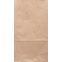 JAM Paper Kraft Lunch Bags, 11" x 6" x 3.5", Brown, 25/Pack (692KRBR) New