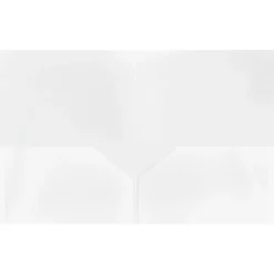 JAM Paper POP 2-Pocket Plastic Presentation Folder, Clear, 6/Pack (382ECLDD) Best