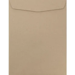 JAM Paper 10 x 13 Kraft Open End Catalog Envelopes, Brown Kraft Paper Bag, 100/Pack (6315603)