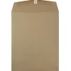 JAM Paper 10 x 13 Kraft Open End Catalog Envelopes with Clasp Closure, Brown Kraft Paper Bag, 25/Pack (563120854)