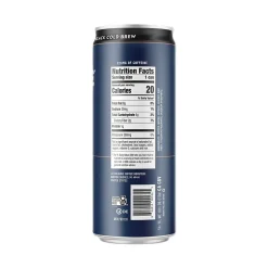 La Colombe Caffeinated Cold Brew Coffee, Black, Medium Roast, 11 oz., 12/Carton (PPPURC1205)