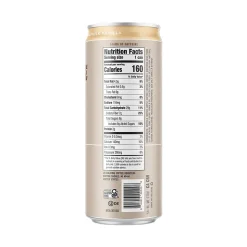 La Colombe Draft Oatmilk Vanilla Latte Caffeinated Cold Brew Coffee, Medium Roast, 11 oz., 12/Carton (LCT02584)