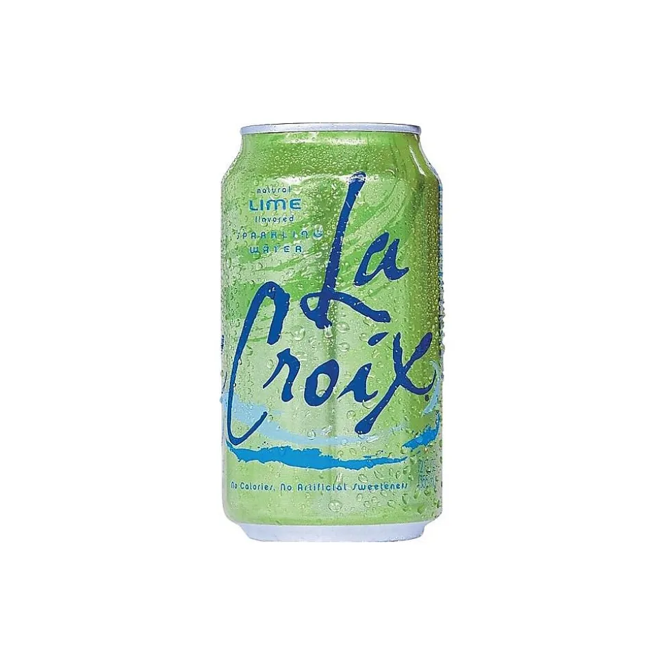 LaCroix Lime Sparkling Water, 12 Oz., 24/Carton (NAV40125)