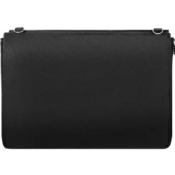 Lencca Axis 15.4" Canvas Laptop Bag, TSA Checkpoint Friendly, Black (LENLEA322) Best