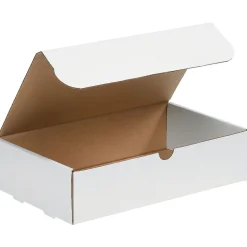 Literature Mailers, 16" x 8" x 3", White, 50/Bundle (ML1683)