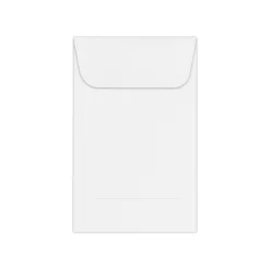 LUX #1 Coin Envelopes (2-1/4 x 3-1/2) 500/Pack, 24lb. Bright White (94623-500)