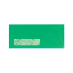 LUX #10 (4 1/8" x 9 1/2") Window Envelopes, Natural, 500/BX