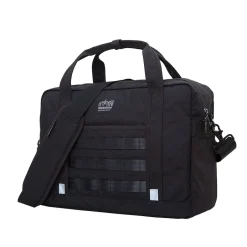 Manhattan Portage Yorkville 15" Fabric Laptop Bag, Black (1628-BL BLK) New