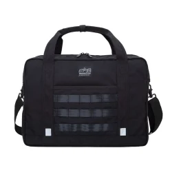 Manhattan Portage Yorkville 15" Fabric Laptop Bag, Black (1628-BL BLK) New