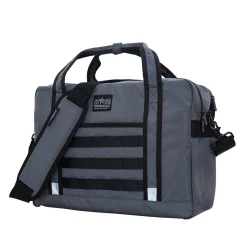 Manhattan Portage Yorkville 15" Fabric Laptop Bag, Gray (1628-BL GRY) Discount